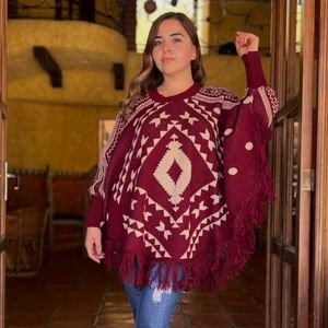 Mexican Coat Poncho